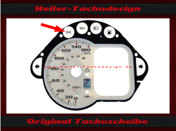 Speedometer Disc for Piaggio Vespa GTS 250 without ABS 2007