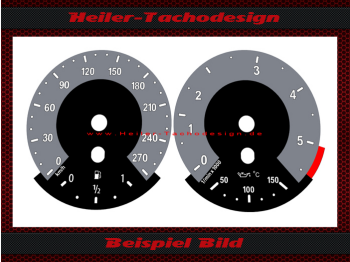 Speedometer Disc for BMW E60 E61 Diesel with Oel Temperature Display ///M-Design