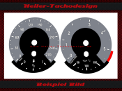 Speedometer Disc for BMW E60 E61 Diesel with Oel Temperature Display ///M-Design