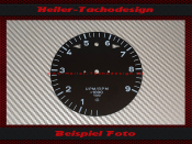 Tachometer Disc for Porsche 911 9000 RPM