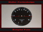 Tachometer Disc for Porsche 911 9000 RPM