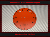 Tachometer Disc for Porsche 911 9000 RPM