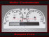 Speedometer Disc for Opel Speedster Turbo 260 Kmh