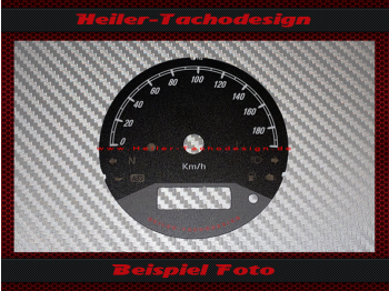 Speedometer Disc for Harley Davidson 750 Street Rod 2017 120 Mph to 190 Kmh