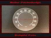 Speedometer Glass Scale for Mercedes Benz Typ 319 Daimler...