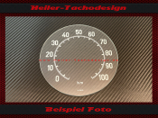 Tacho Glass Mercedes Benz Typ 319 Daimler Benz AG 1960 0...