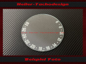 Speedometer Glass Tractormeter Güldner G75 6 to 28 kmh