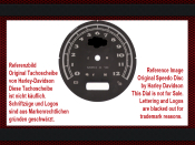 Speedometer Disc for Harley Davidson Softail Fat Boy 2016...