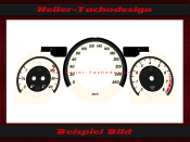Tachoscheibe für Mercedes W204 W207 W212 Elegance...