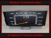 Speedometer Sticker for Chrysler Plymouth Satellite...