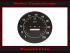 Set Speedometer Sticker for Chevrolet Impala 1967 120 Mph to 200 Kmh