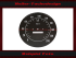 Set Tacho Aufkleber für Chevrolet Impala 1967 120 Mph zu 200 Kmh
