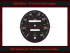Speedometer Disc for Alfa Romeo Spider 1991 140 Mph to 220 Kmh