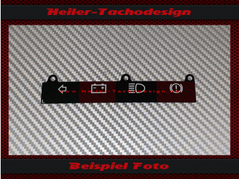 Tacho Symbole Leiste für Mercedes SL W107 R107 W116 Variante - 8