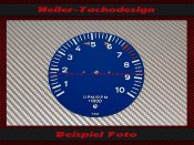 Tachometer dial for Porsche 911 912 914 901 930 959 10000...
