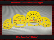 Speedometer Discs for Porsche 991 GT2RS 250 Mph to 400 Kmh