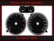 Speedometer Disc for VW Tiguan SEL 2008 160 Mph to 260 Kmh