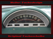 Speedometer Glass Ford Pickup F-100 1956