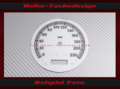 Speedometer Disc for Harley Davidson Fat Bob 2010 Ø100