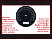 Speedometer Disc for Harley Davidson Fat Bob 2010 Ø100