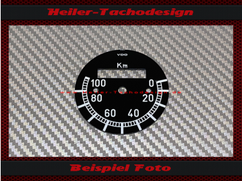 Speedometer Disc for Mercedes Wanderer 1939 VDO Ø56 mm
