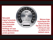 Speedometer Sticker for Harley Davidson Fat Bob Dyna CVO...