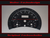 Speedometer dial for VW New Beetle 9C 160 Mph to 260 Kmh...