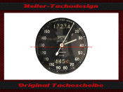 Speedometer Disc for Aston Martin DB3S 1955 Chronometric...