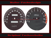 Speedometer Disc for Suzuki GS1000E 1978 without Fuel Gauge