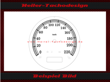 Speedometer Disc for Harley Davidson Softail 2016 Ø100