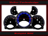 Tachoscheiben für Porsche 911 997 991 Design