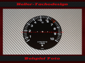 Tachometer dial for Porsche 911 912 914 901 930 959 10000...
