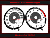 Speedometer Discs for Mercedes W231 SL400 SL500 Model 2015 Petrol 160 Mph to 260 Kmh
