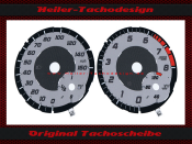 Speedometer Discs for Mercedes W231 SL400 SL500 Model 2015 Petrol 160 Mph to 260 Kmh