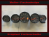 Set Tachoscheiben für Porsche 911 150 Mph zu 250 Kmh