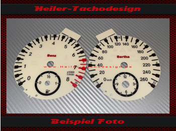 Speedometer Discs for Mercedes R171 SLK 300 without Kranz 260 Kmh Petrol