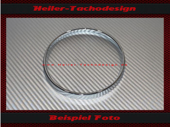 Chrome Ring Front Ring Bezel Tachometer Ring for Porsche 911 912 914 Ø120 x 11,5 mm