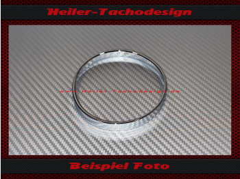 Chrome Ring Front Ring Bezel Clock oder Fuel Temp for Porsche 911 912 914 Ø 83 x 11 mm