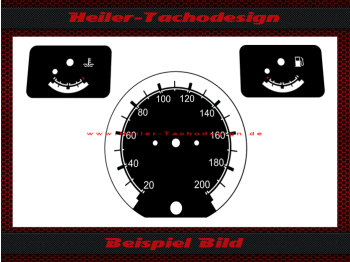 Speedometer Disc for Opel Corsa A without Tachometer