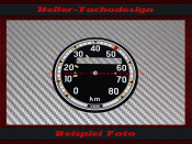 Speedometer Disc for VDO Mercedes Unimog 2010 1951 to...