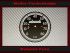 Tachoscheibe f&uuml;r VDO Mercedes Unimog 2010 1951 bis 1953 0 bis 80 Kmh grosser Ausschnitt