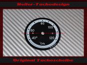 Temperature Disc Dial 40 to 120 C° Ø55