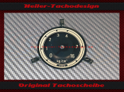 pressure Gauge Disc Dial 0 to 16 kgcm² Ø55