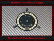 pressure Gauge Disc Dial 0 to 16 kgcm² Ø55