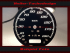 Speedometer Disc for Harley Davidson Road King 2021 Ø100 120 Mph to 190 Kmh