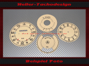 Speedometer Discs for Mercedes 220 W136 120 Kmh VDO...