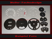 Complete Set Speedometer Discs for Alfa Romeo 106 Spider...