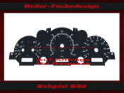 Tachoscheibe für Mercedes W163 ML500 M Klasse Mph zu Kmh