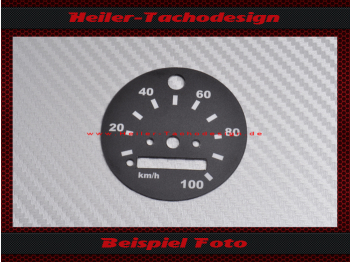 Speedometer Disc for Simson S51 S70 S53