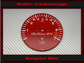 Tachometer Disc for Porsche 911 930 7 1min x1000